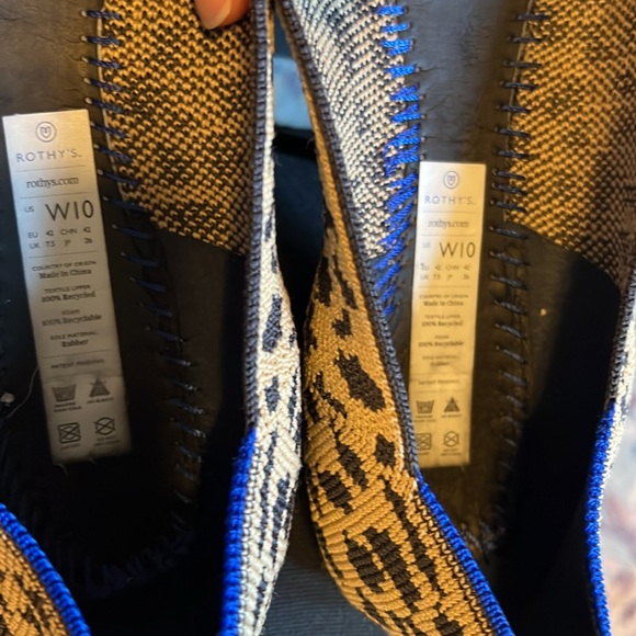 Rothy’s Pointed Toe Flats, cheetah, 10 - Picture 6 of 6